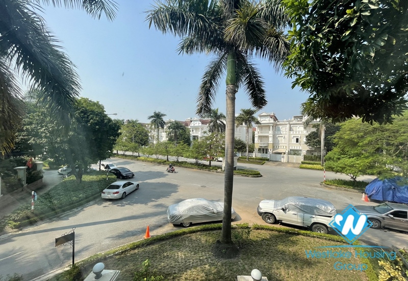 Corner 5 beds house for rent in Ciputra, Tay Ho